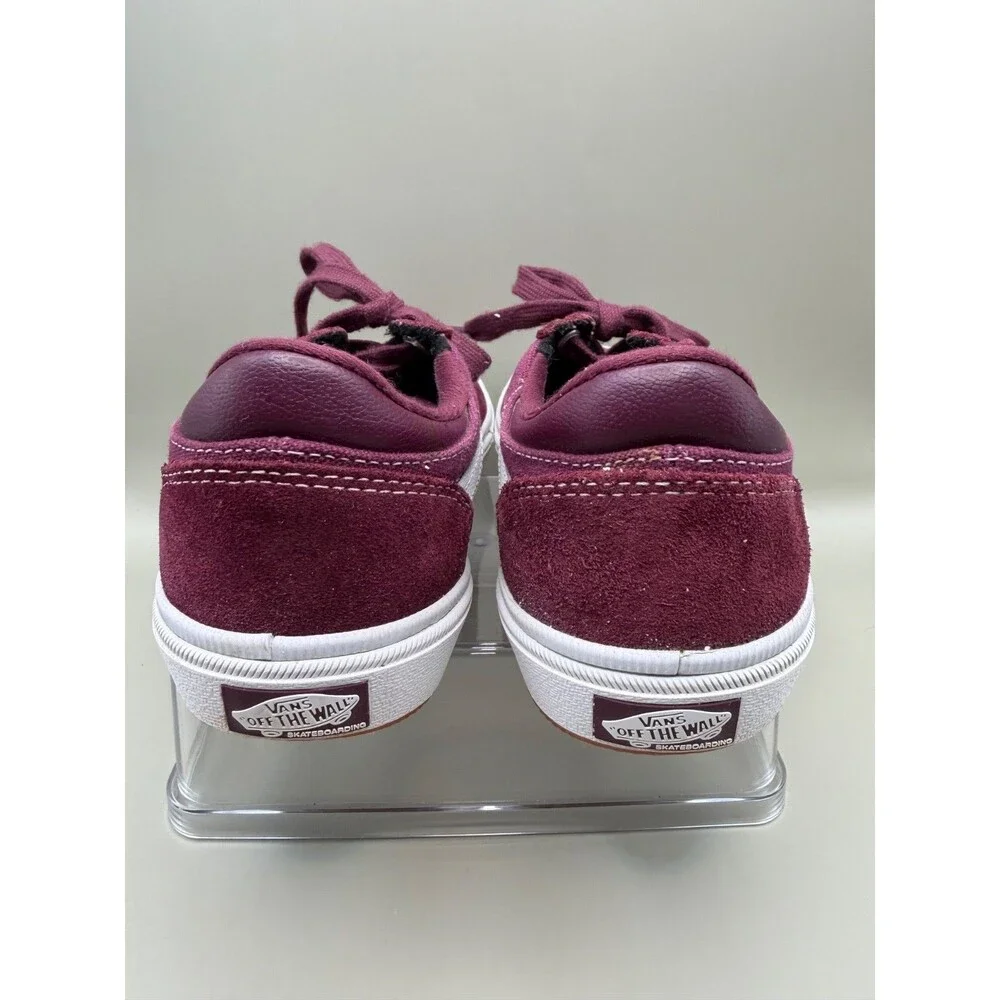 Vans Gilbert Crockett Pro Youth Mens Size 4 Burgundy Suede Skate Sneakers